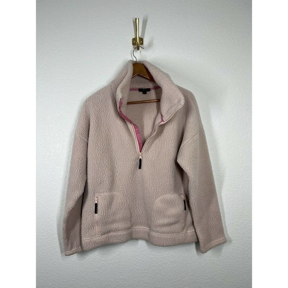 J. Crew Polartec 1/2 Zip Sherpa Fleece - Picture 3 of 7